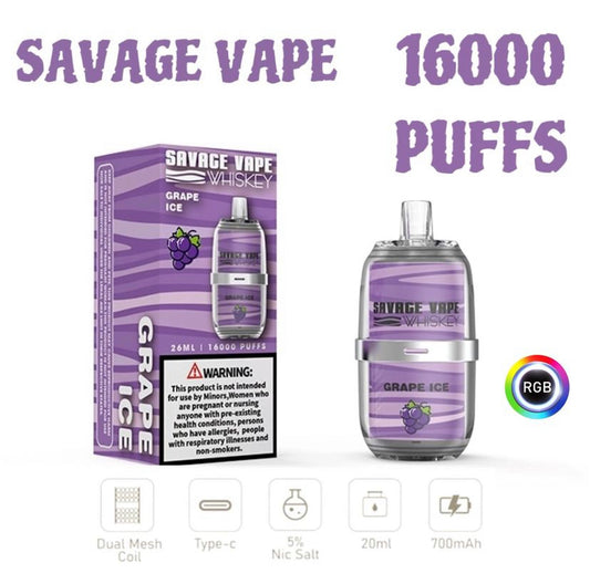 SAVAGE VAPE 16000 COUPS