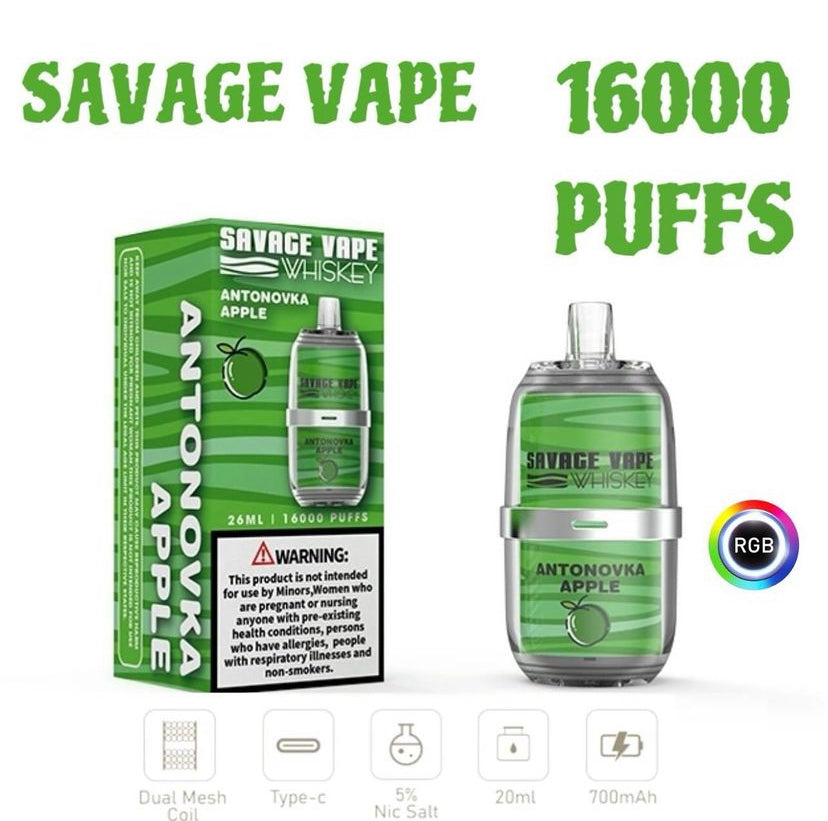 SAVAGE VAPE 16000 COUPS