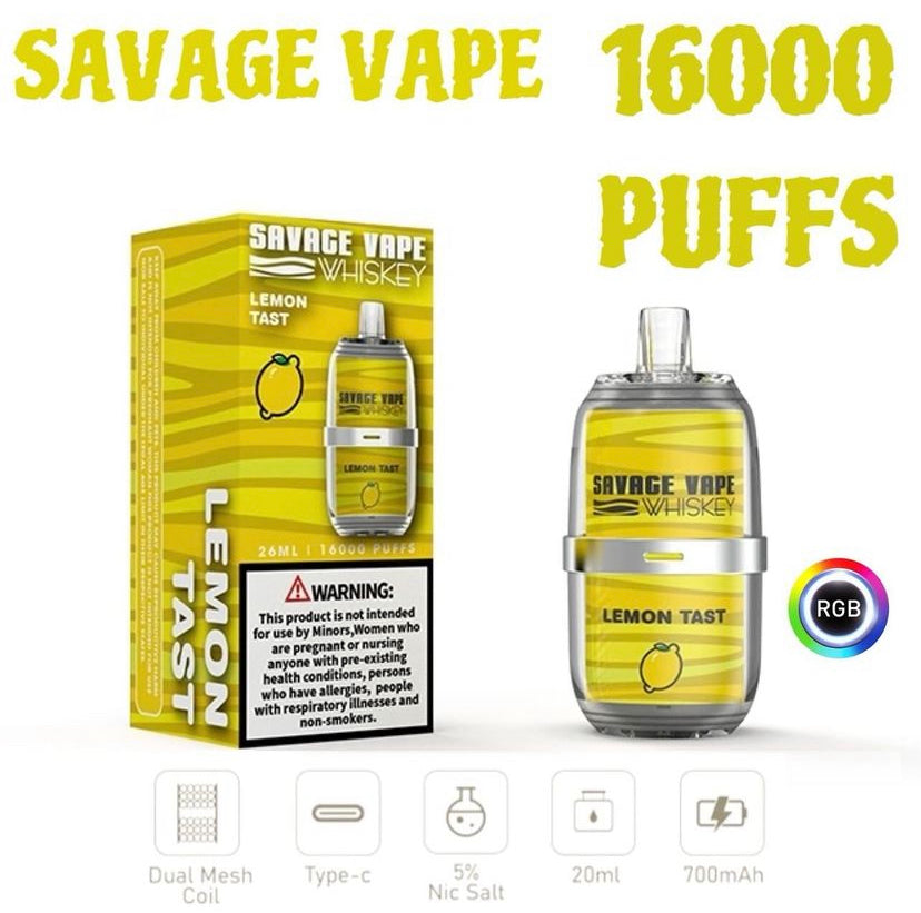 SAVAGE VAPE 16000 COUPS