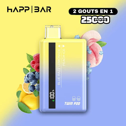 HAPP BAR 25000 COUPS 2 EN 1