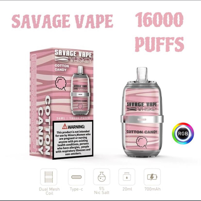 SAVAGE VAPE 16000 COUPS