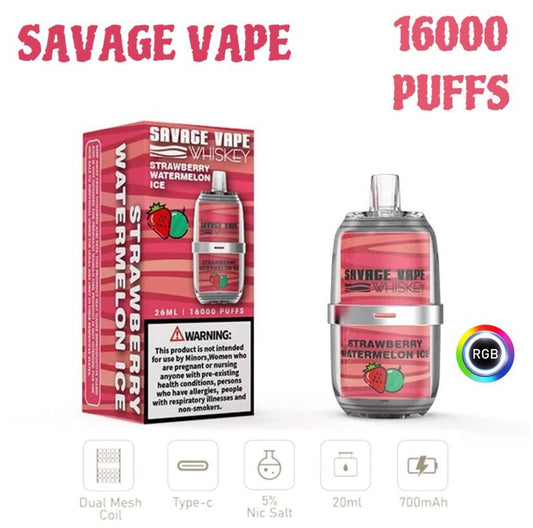 SAVAGE VAPE 16000 COUPS
