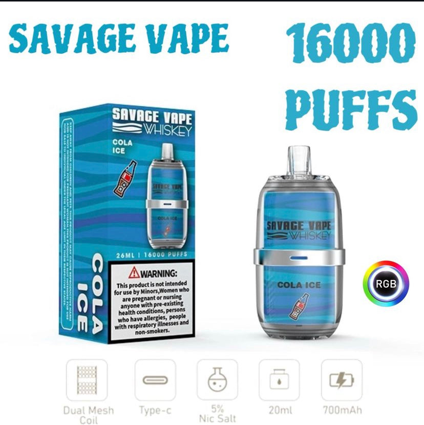 SAVAGE VAPE 16000 COUPS